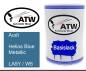 Preview: Audi, Helios Blue Metallic, LA5Y / W5: 500ml Lackdose, von ATW Autoteile West.